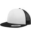 F6005FW 6005FW Flexfit Foam Trucker Cap Black / White colour image